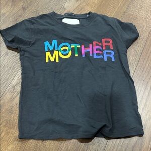Mother women’s  Black Graphic T-Shirt. Never worn